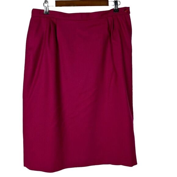 Pendleton Womens Town & Country size 16 Wool Pencil Skirt Made USA Lined Vintage - Picture 1 of 6